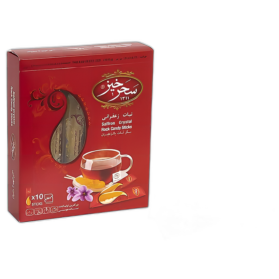 سحرخیز نبات چوبی زعفرانی 10 عددی