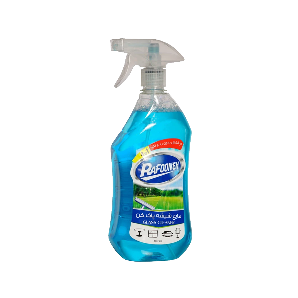 رافونه اسپری شیشه پاک کن آبی 800 میلی