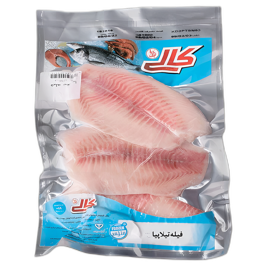 فیله ماهی تیلاپیا 500 گرم کالی