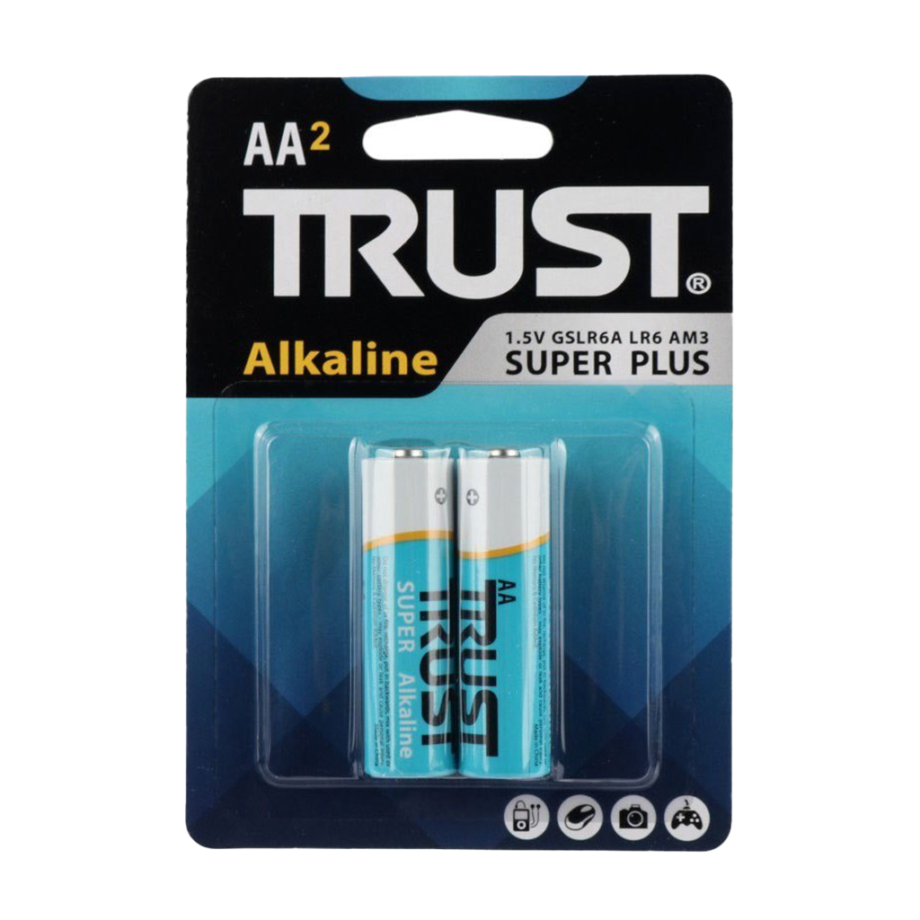 باتری قلمی کاریزما Karizma Super Plus مدل LR6 Ultra Alkaline AA 2 عددی