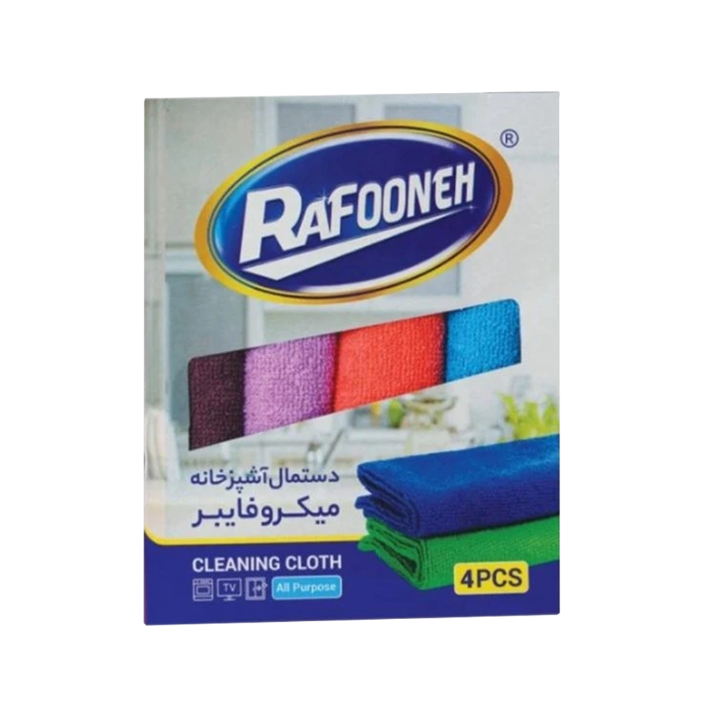 رافونه دستمال آشپزخانه میکروفایبر 4عددی