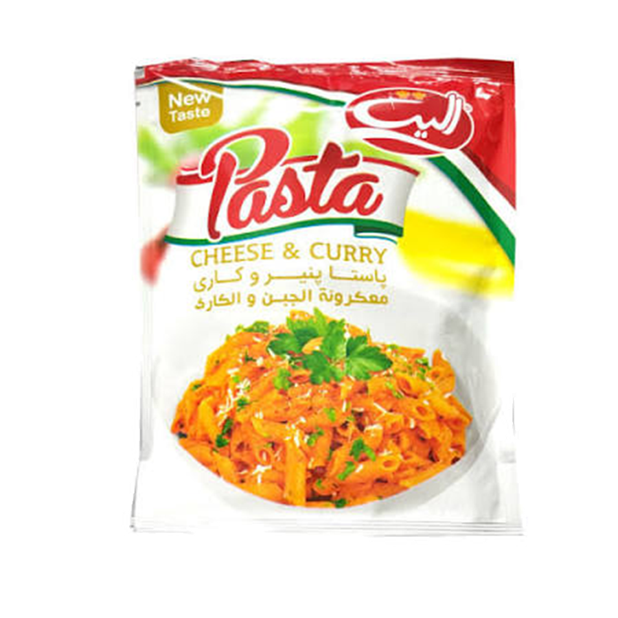پاستا نیمه آماده پنیر و کاری الیت 180 گرم
