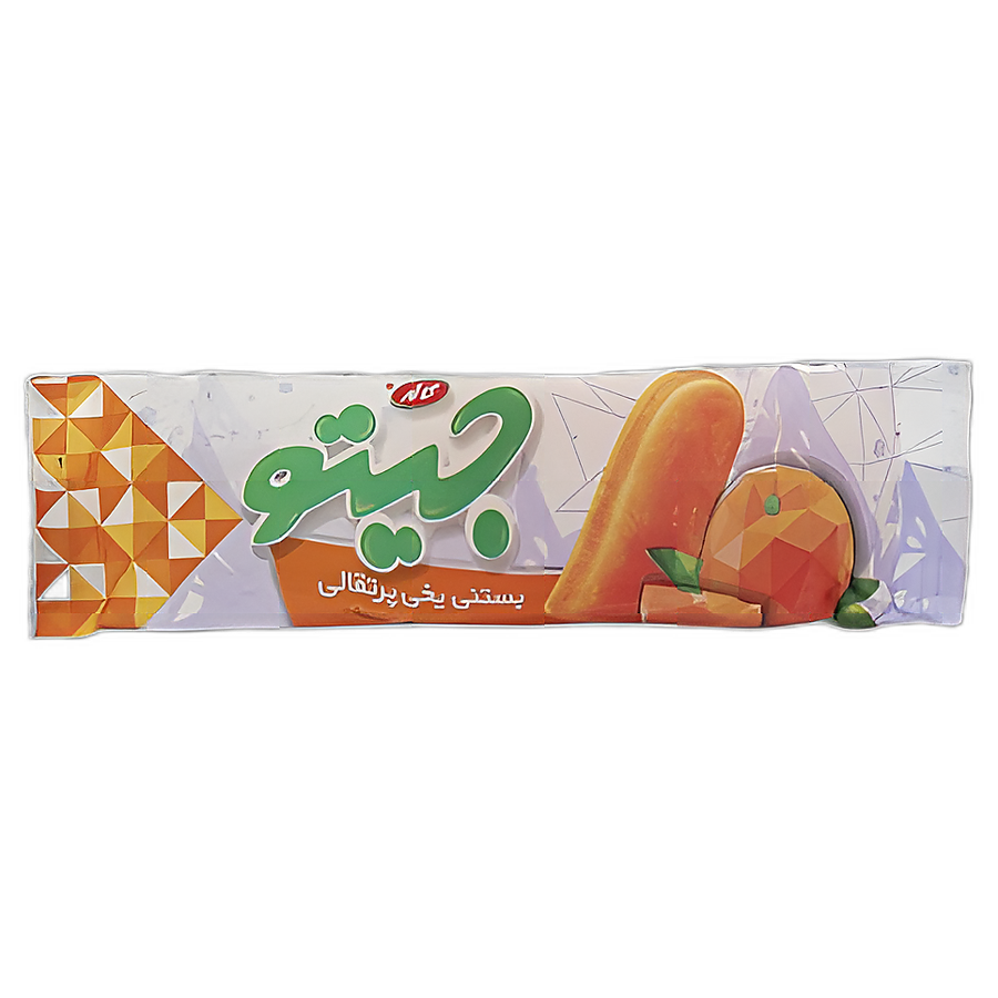 بستنی یخی بدون قند پرتقال 60 گرم کاله جیتو