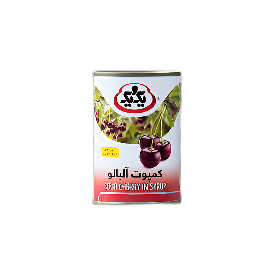 کمپوت آلبالو 410 گرم یک و یک