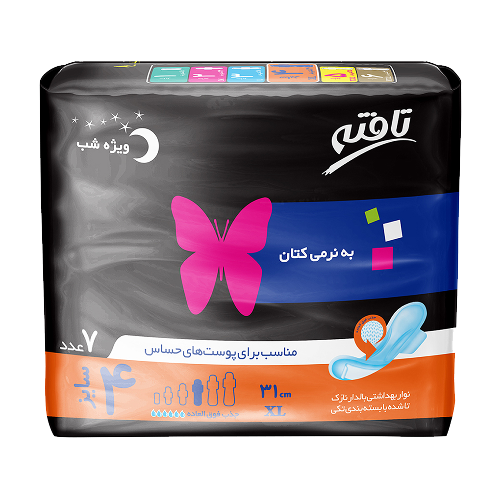 تافته نوار با رویه مشبک ویژه شب نازک 7 عددی