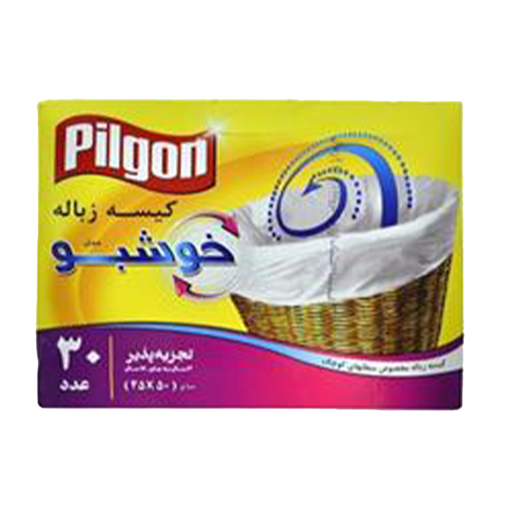 کیسه زباله رولی ضخیم پیلگون 55 عددی