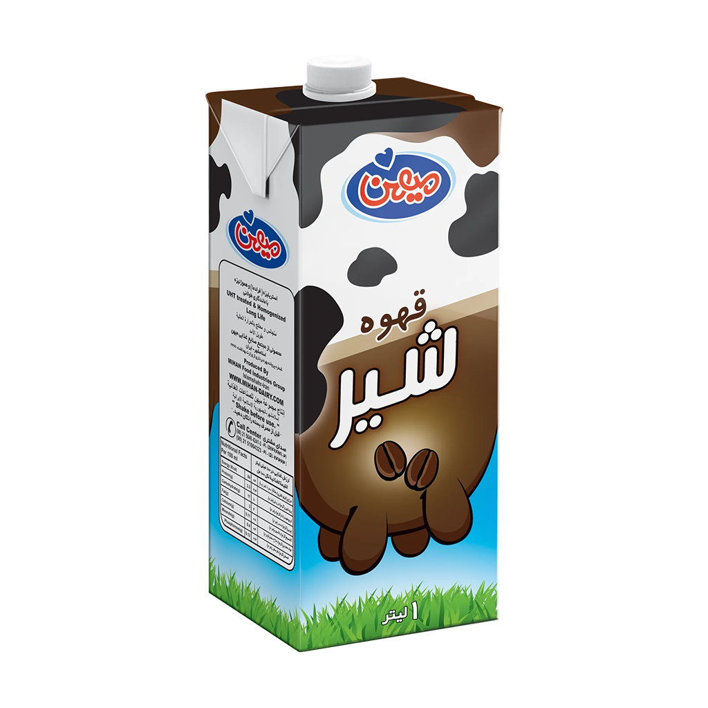 میهن شیر کاکائو 1 لیتر